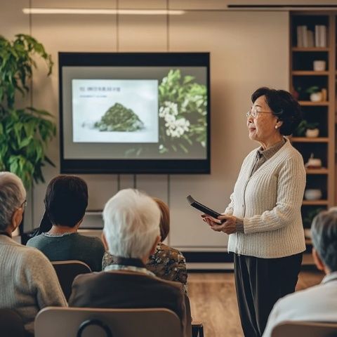 社区老年心理健康讲座:专家授课,提升心灵健康水平
