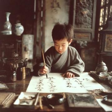 八旬老人坚持写对联养生助乡邻，传承智慧温暖人生