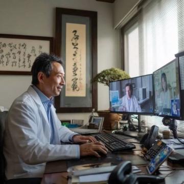 今天是代表中国中医科学院眼科医院参加2022年首都卫生健康系统强国复兴有我主