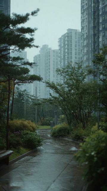清晨早起迎风雨：周六早四点，期待七时雨来袭