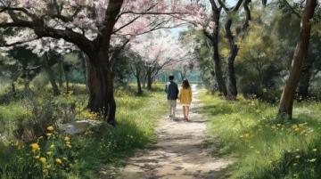 春日养生活动:骑行启程,健康同行