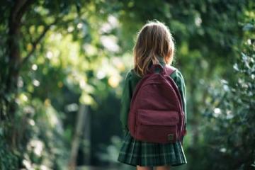 女教师心中一酸，她明白小女孩背后的故事