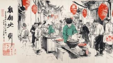 品味中国古典美食文化：随园食绘中的86道经典菜肴