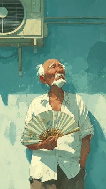 夏季高温来袭，老人健康管理须知：适度运动与防暑降温至关重要