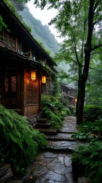 探索月照养生谷：六盘水避暑胜地的自然奇观与美食之旅