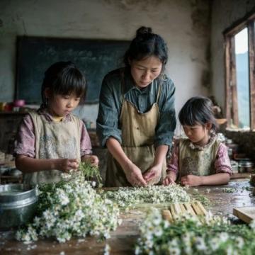 贵阳南明区举办自然采摘中草药活动弘扬中医药文化
