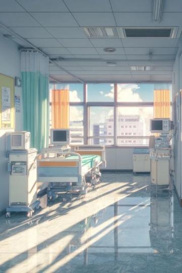 银龄驿站健康中心里的晨光序曲
