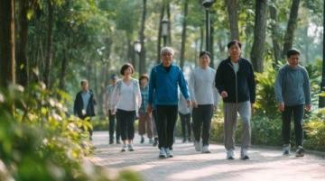 当我们谈论70岁以上的老人养生,散步和慢跑哪个更好