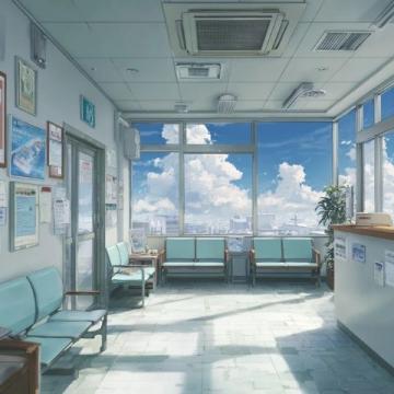银龄驿站健康中心里的晨光序曲