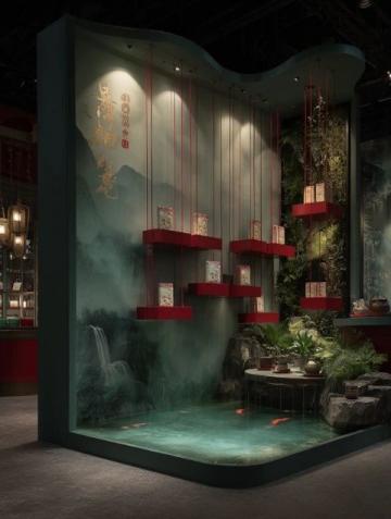 五一广场茶颜悦色国金街店爆火:每位顾客都往购物篮里放了几袋养生茶包