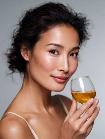 苹果水逆龄术中医博士揭秘5杯神奇搭配喝出少女肌！第3种连喝7天
