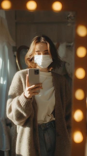 当代年轻人中流行的熬夜敷面膜蹦迪戴护膝等相互矛盾的养生行为