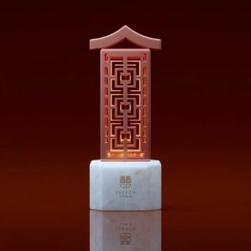 清代乐仁堂八宝红灵丹玻璃瓶：中医文化的见证者