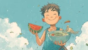 夏季儿童养生食谱:中医推荐清凉美食大集合