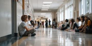 中学生学习压力与心理健康危机教育竞争下的青春困境与破局之路**