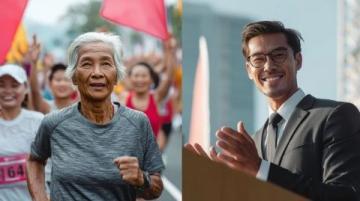 中老年人纷纷追求长寿与健康